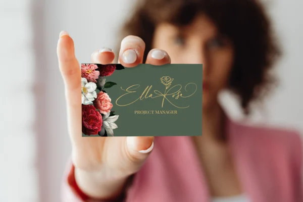 Business Cards (GLOSS FINISH ON THE FRONT)