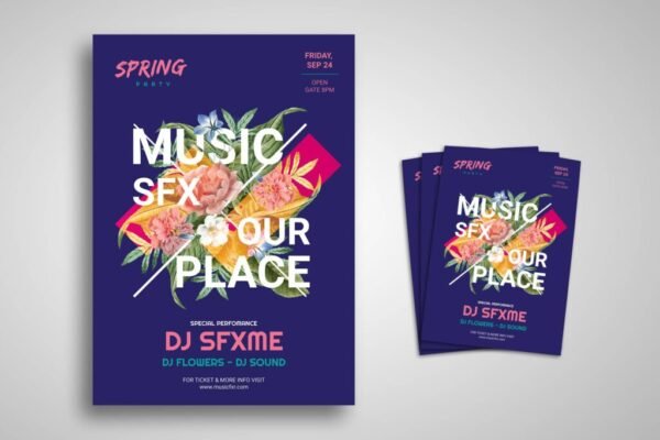 Flyers (GLOSS WITH UV COATING PRINTED ONE SIDE)